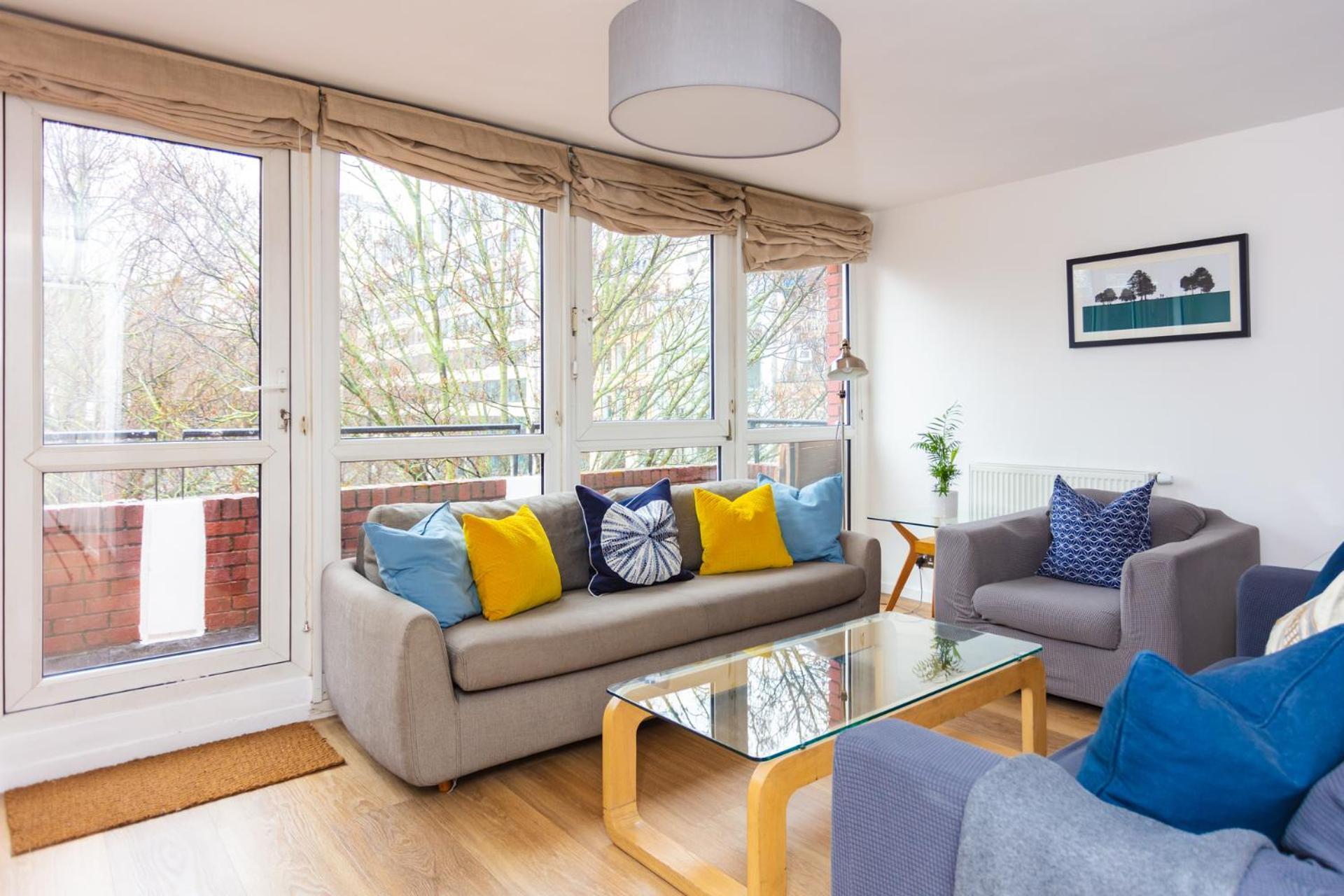 Spacious Central 3 Bedroom Apartment In Old Street ลอนดอน ภายนอก รูปภาพ