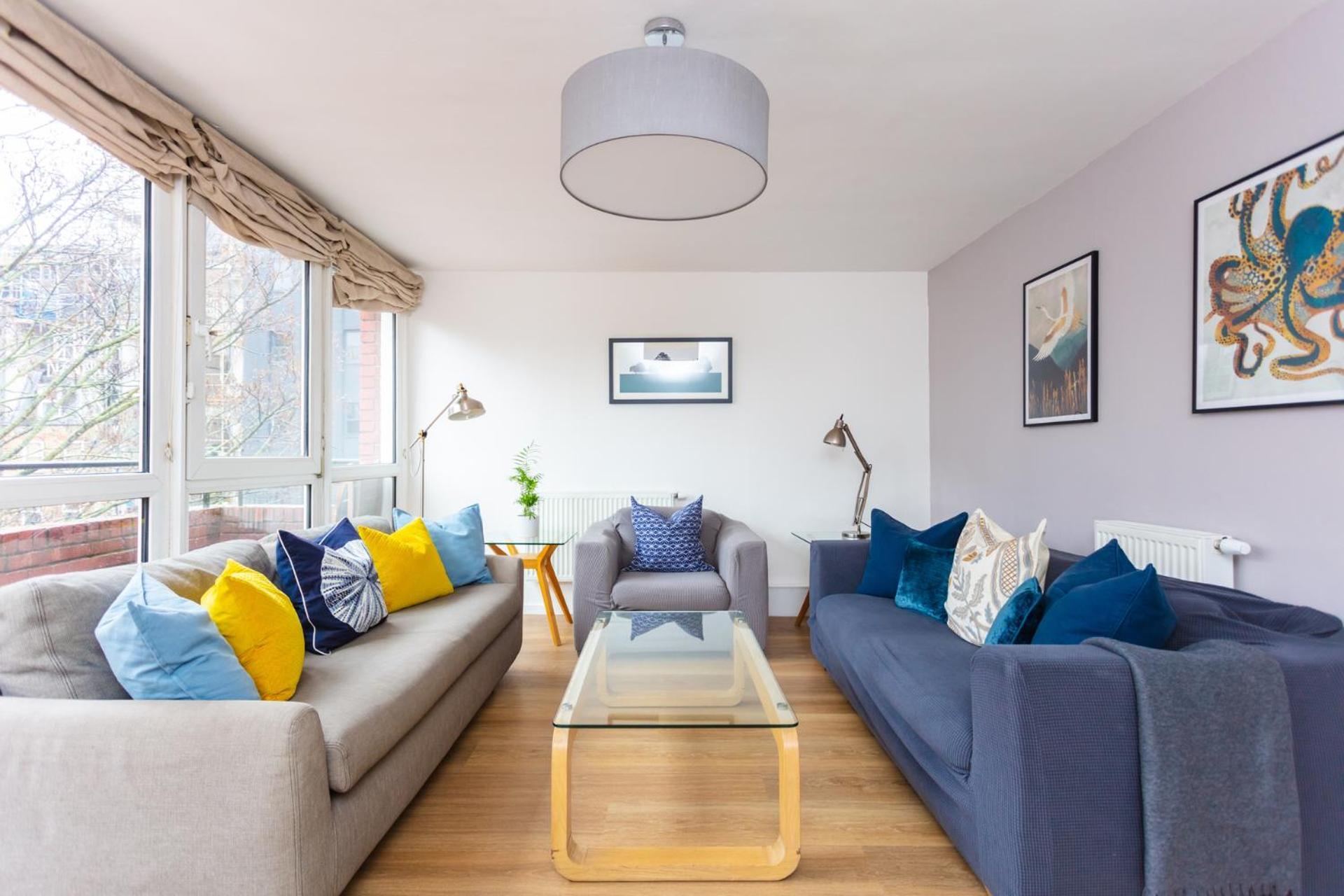 Spacious Central 3 Bedroom Apartment In Old Street ลอนดอน ภายนอก รูปภาพ